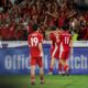 Pemain Timnas Indonesia merayakan gol ke gawang Bahrain pada laga Kualifikasi Piala Dunia 2026. (Foto : Bagaskara Lazuardi/Bola.net)