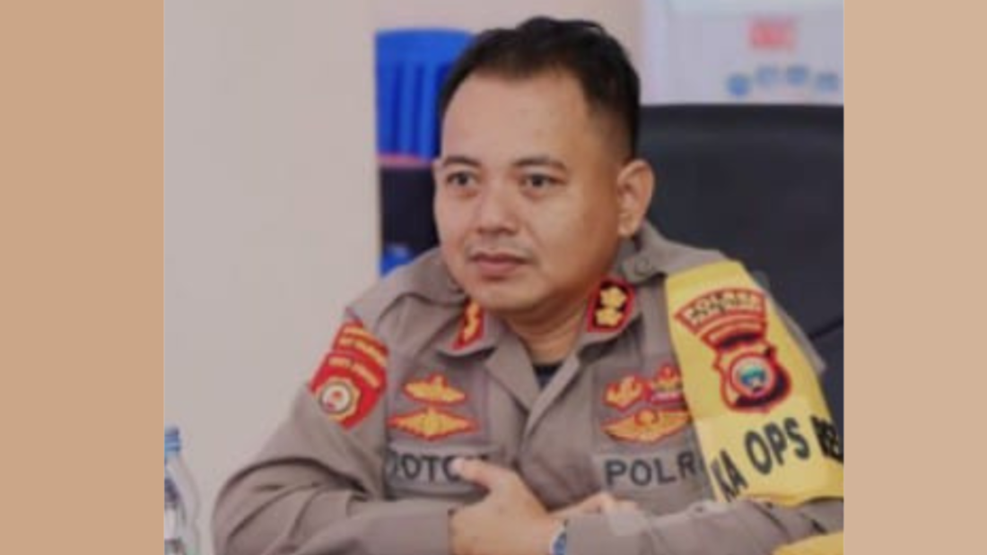 Kapolres Pulau Taliabu, Maluku Utara, AKBP Adnan Kashogi