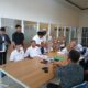 Foto : Inspeksi yang dilakukan DLH, Dinas PUPR, Dinas PTSP, Satpo PP Kota Gorontalo bersama Aliansi Mahasiswa Pemerhati Hukum dan Lingkungan di Kantor IJN
