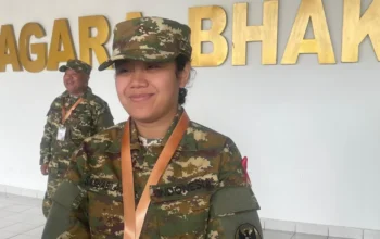 Retret Kepala Daerah Gelombang Kedua, Bupati Taliabu, Sashabila Mus menjadi salah satu peserta termuda (Sumber Foto : JabarEkspres.com)