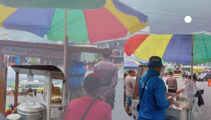 Ketika Aksi Unjuk Rasa Jadi Berkah Bagi Pedagang Bakso dan Es Keliling