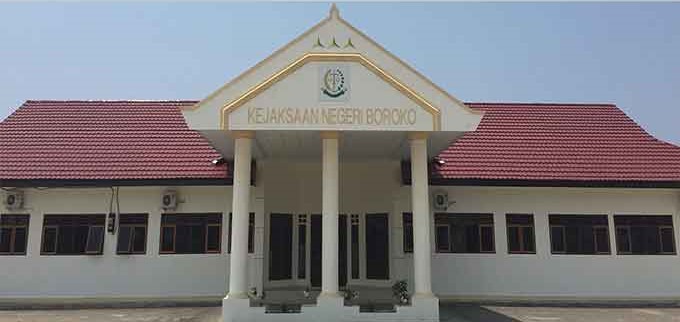 Kantor Kejaksaan Negeri Boroko, Kabupaten Bolaang Mongondow Utara (Foto : Istimewa)