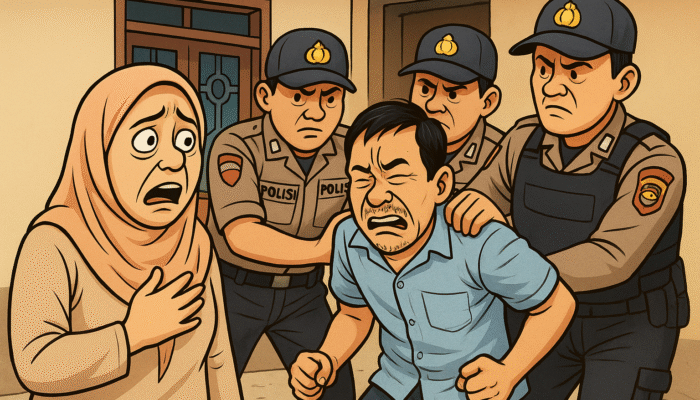Maryanti Samsudin Ali Mengaku Suaminya Dijemput Paksa Angota Polres Bonebol Tanpa Surat Perintah