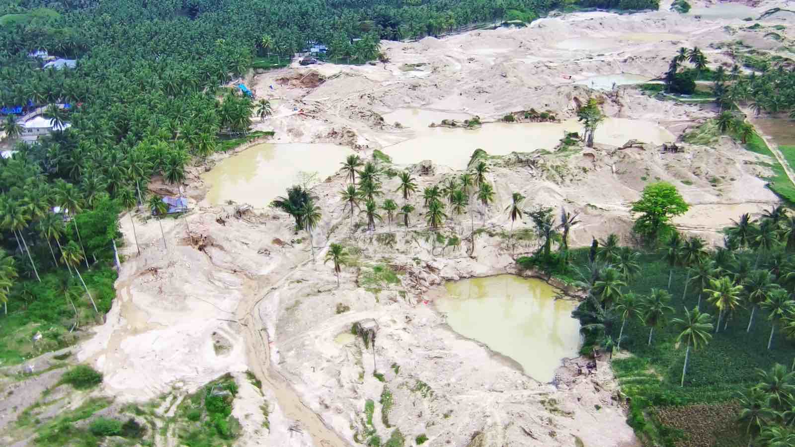 foto : kerusakan lingkungan kecamatan Dengilo
