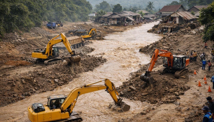 Tambal Sulam Sungai dan Dugaan Keterlibatan YR Team Pada PETI Pohuwato