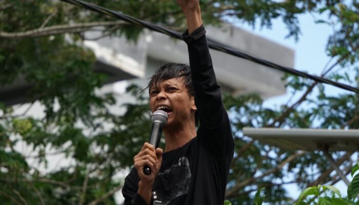 Seruan Tangkap YR, Usut Dugaan Keterlibatan Polisi Pada PETI Pohuwato Menggema di Polda Gorontalo